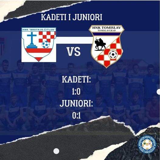 [PORAZ KADETA, POBJEDA JUNIORA]