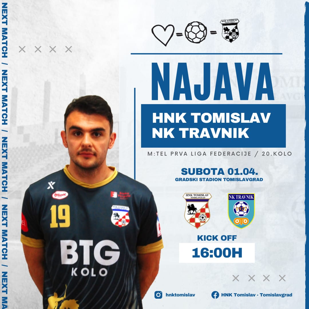 Tomislav će danas tražiti nove bodove protiv Travnika